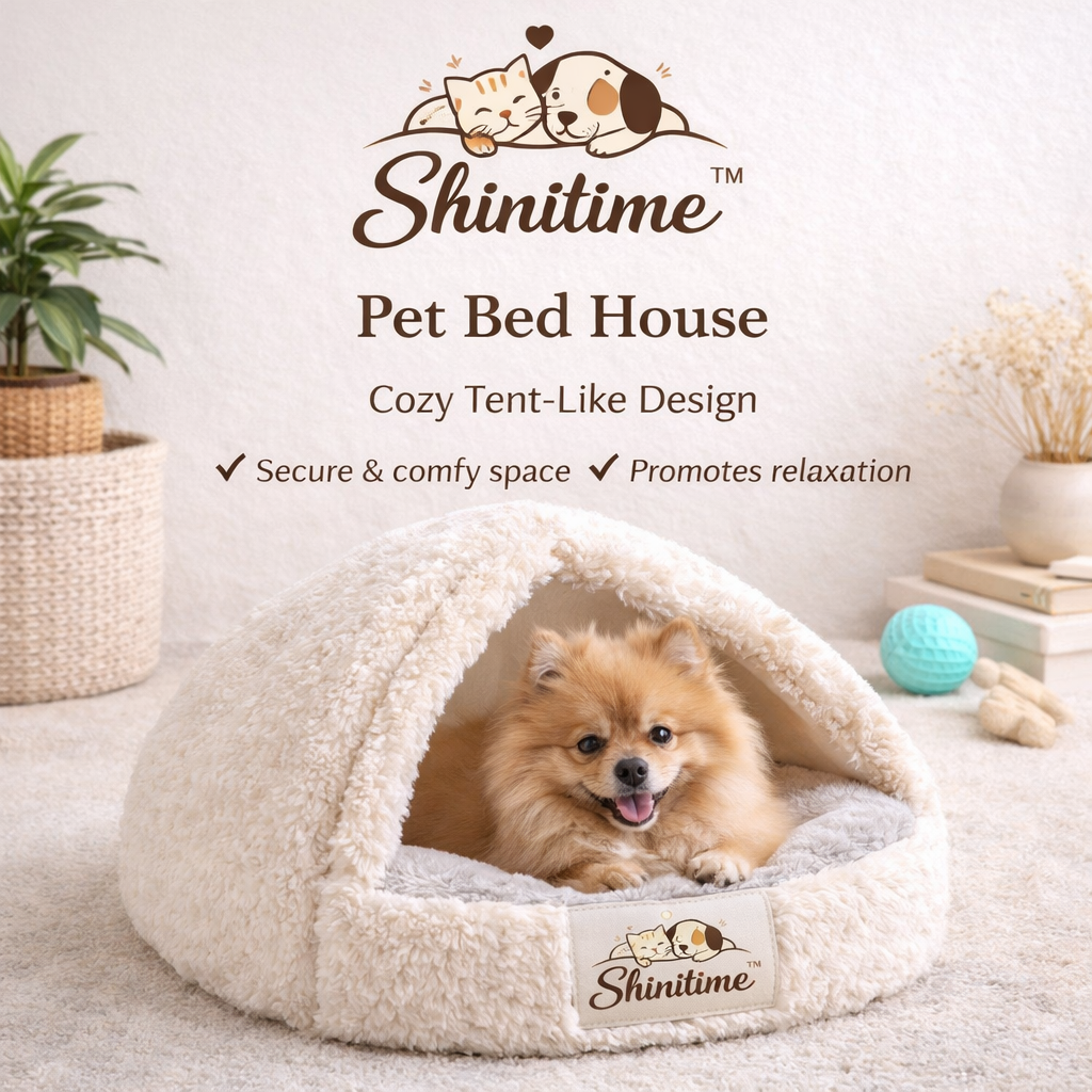 🐶 Shinitime™ Cozy Tent Pet Bed House